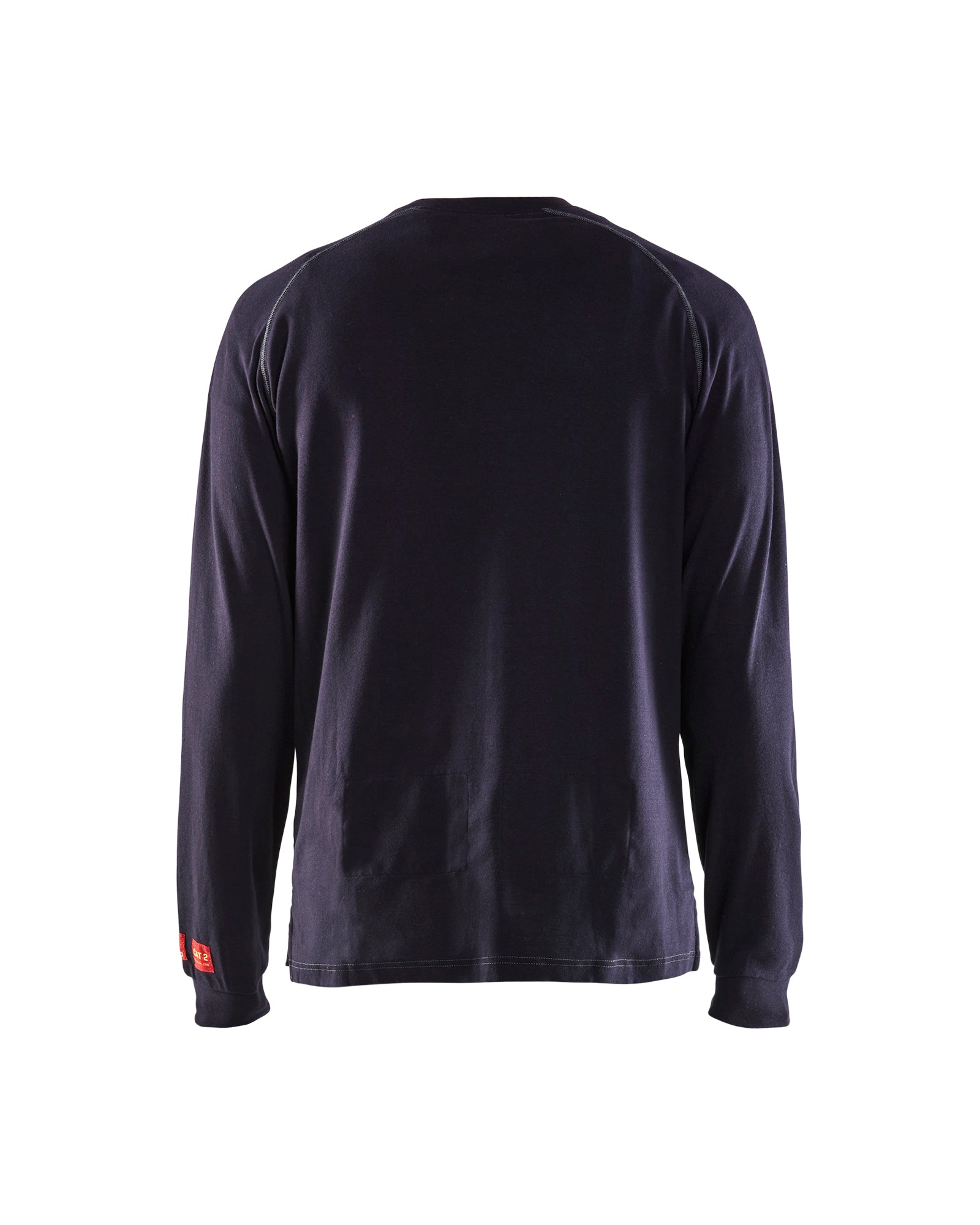 Flame Resistant Heavyweight Long Sleeve T-Shirt - Navy blue