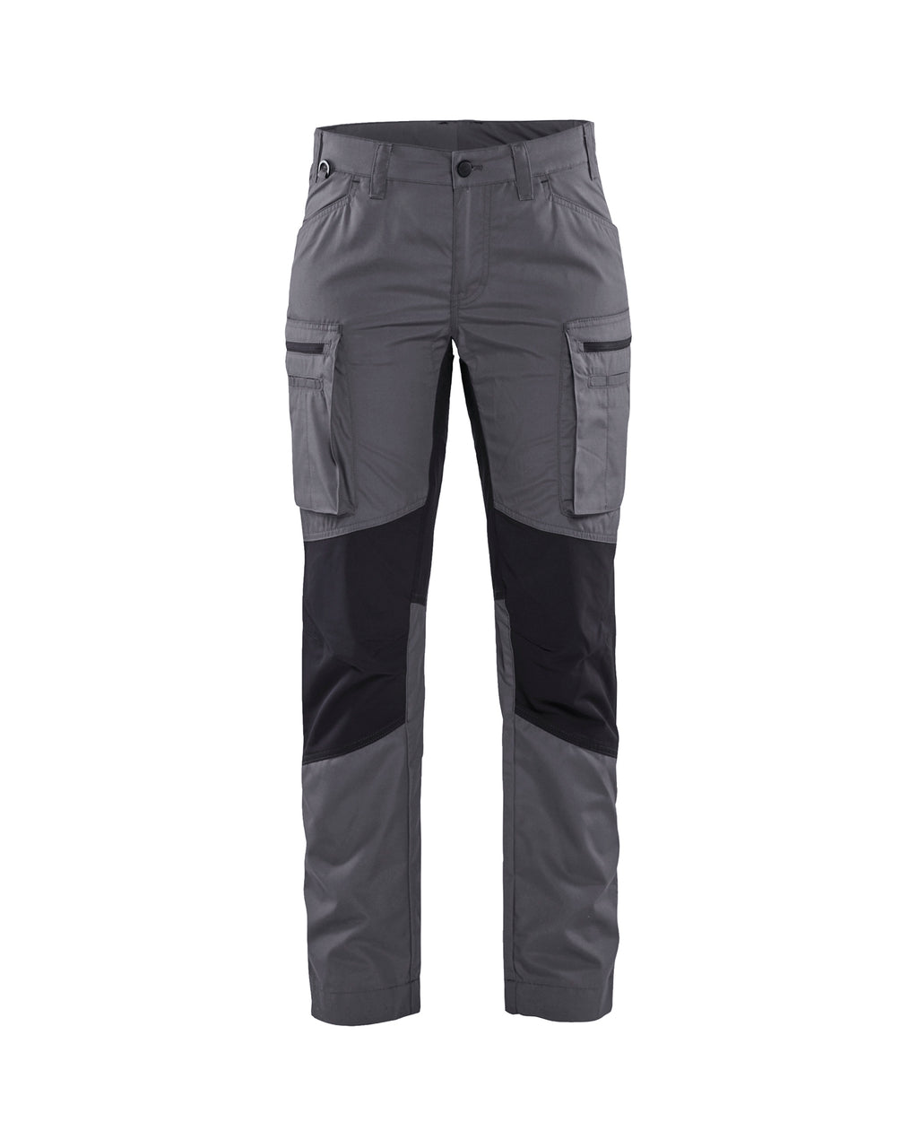 WOMEN'S SERVICE STRETCH PANTS - Grey/Black