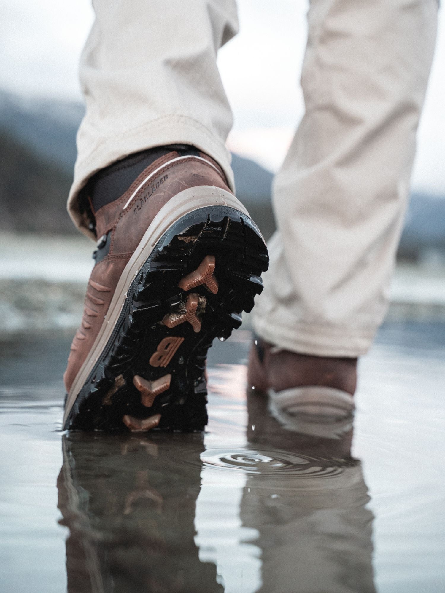 Storm 6" Safety Boot - Brown/Black