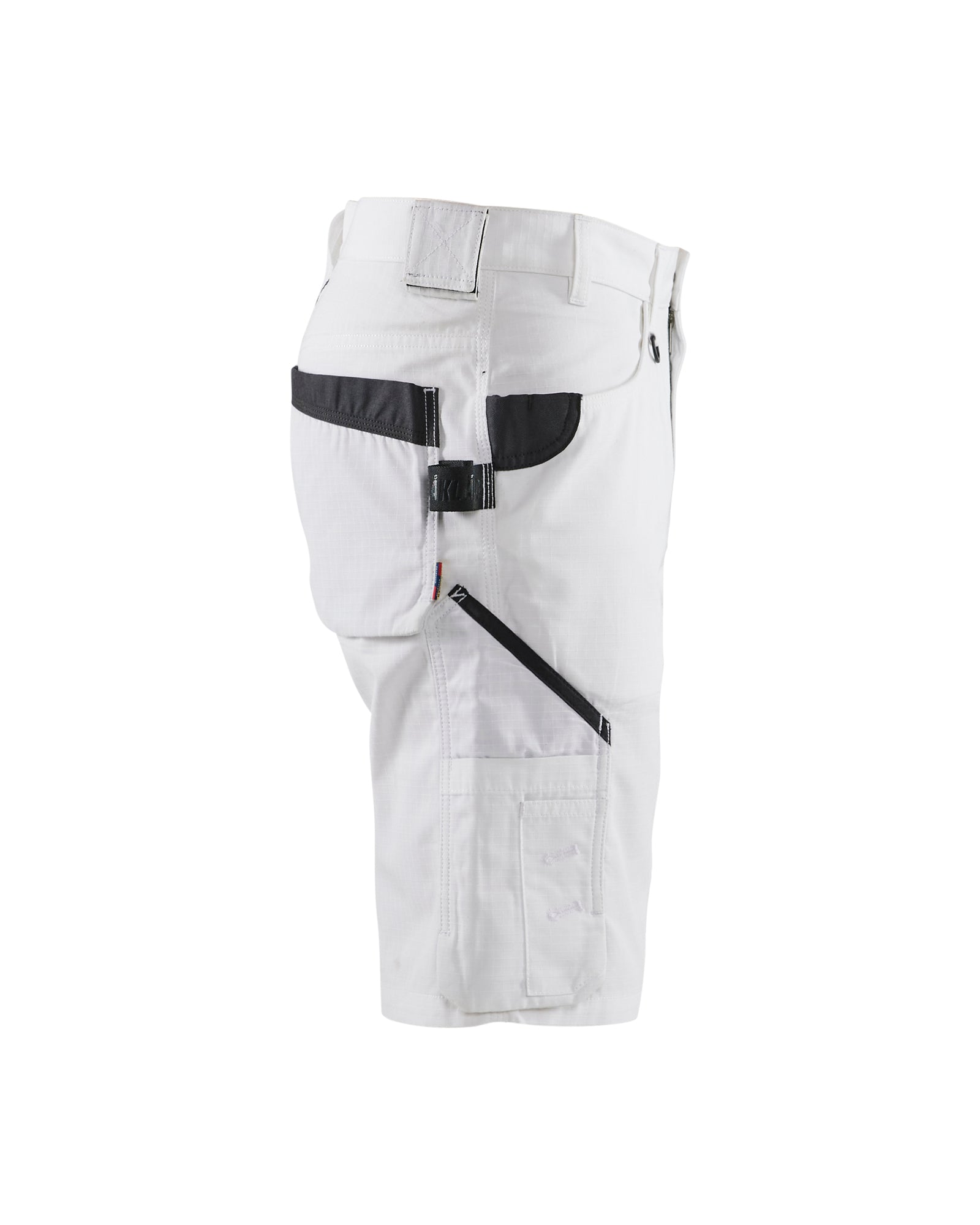 Ripstop Shorts - White/Dark grey