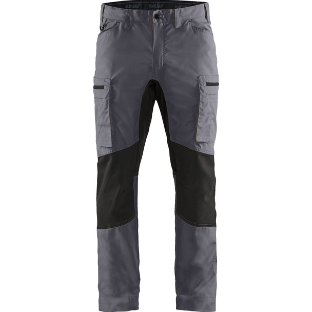 Service Pants with Stretch - Grey/Black