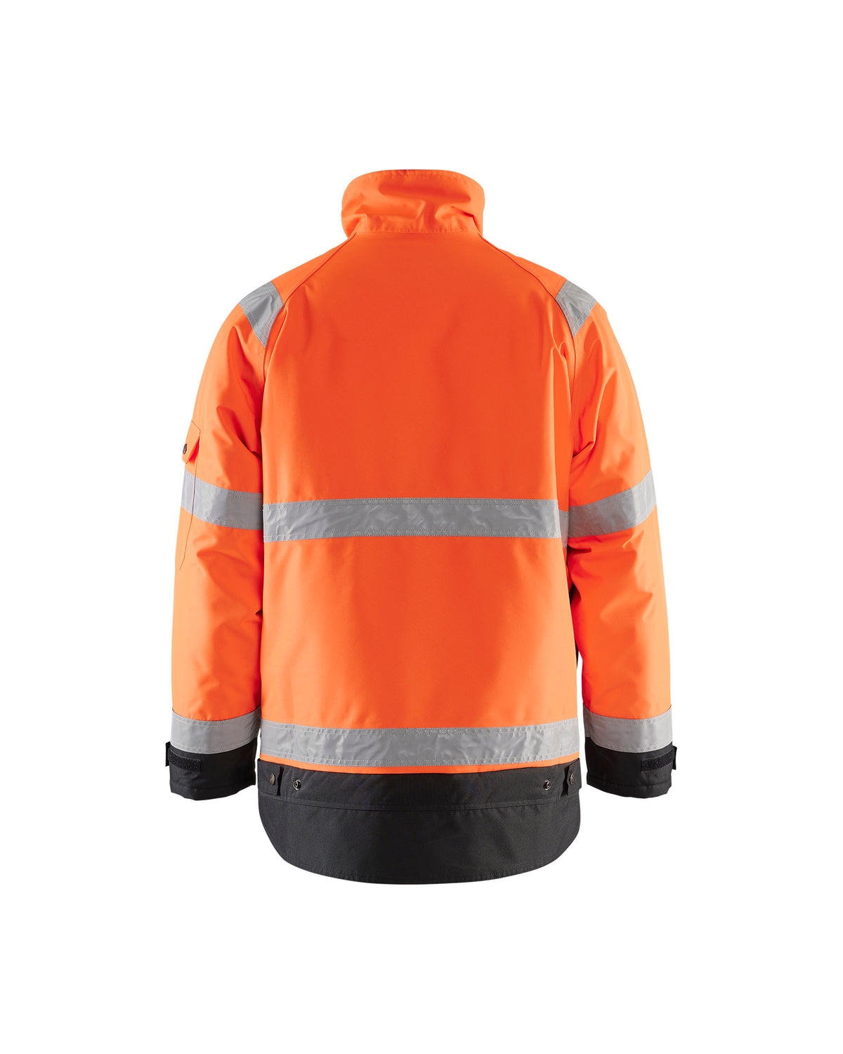 Hi-Vis Winter Bomber Jacket - Hi-Vis Orange / Black