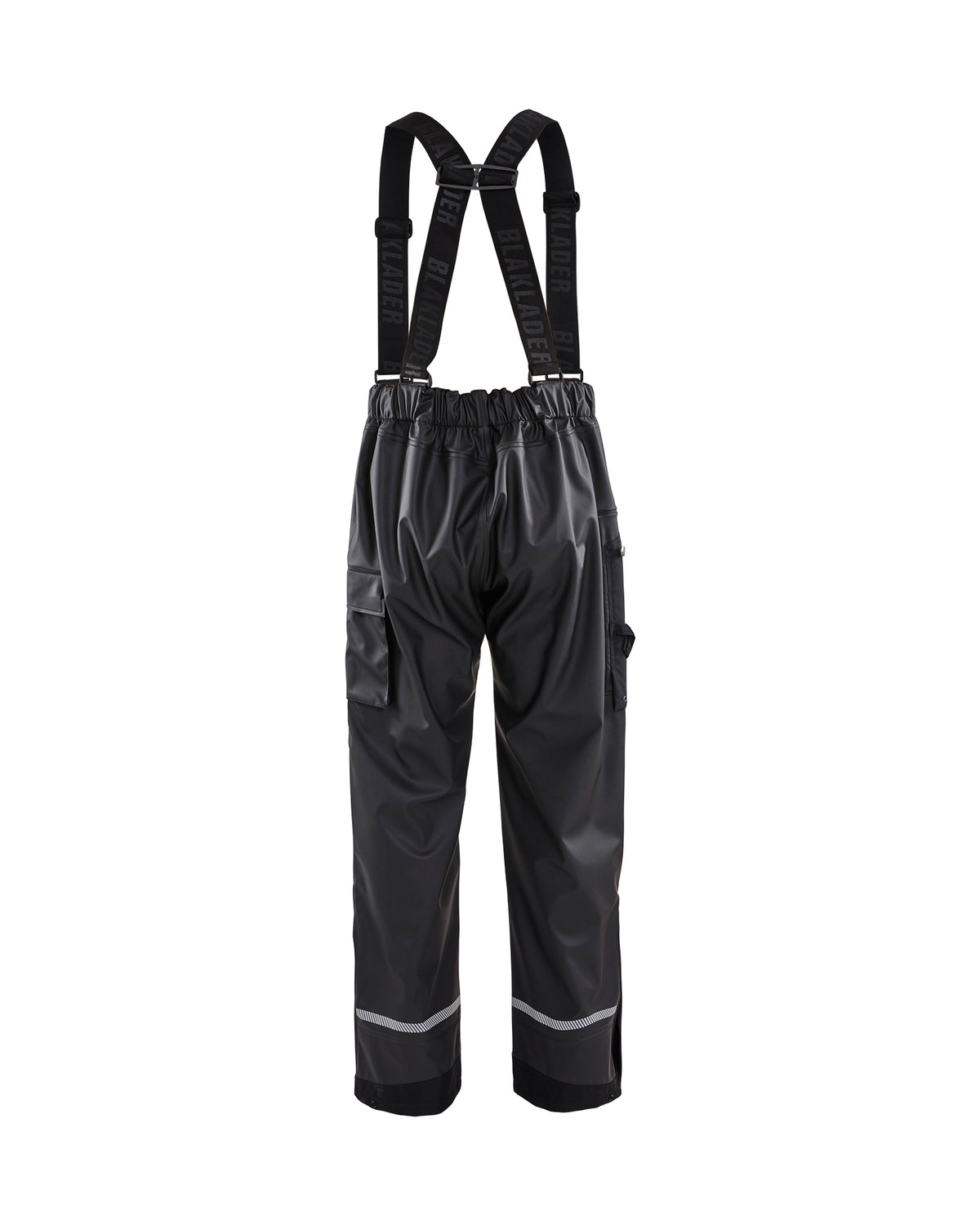 Rain Pants with Reflective Details - Black