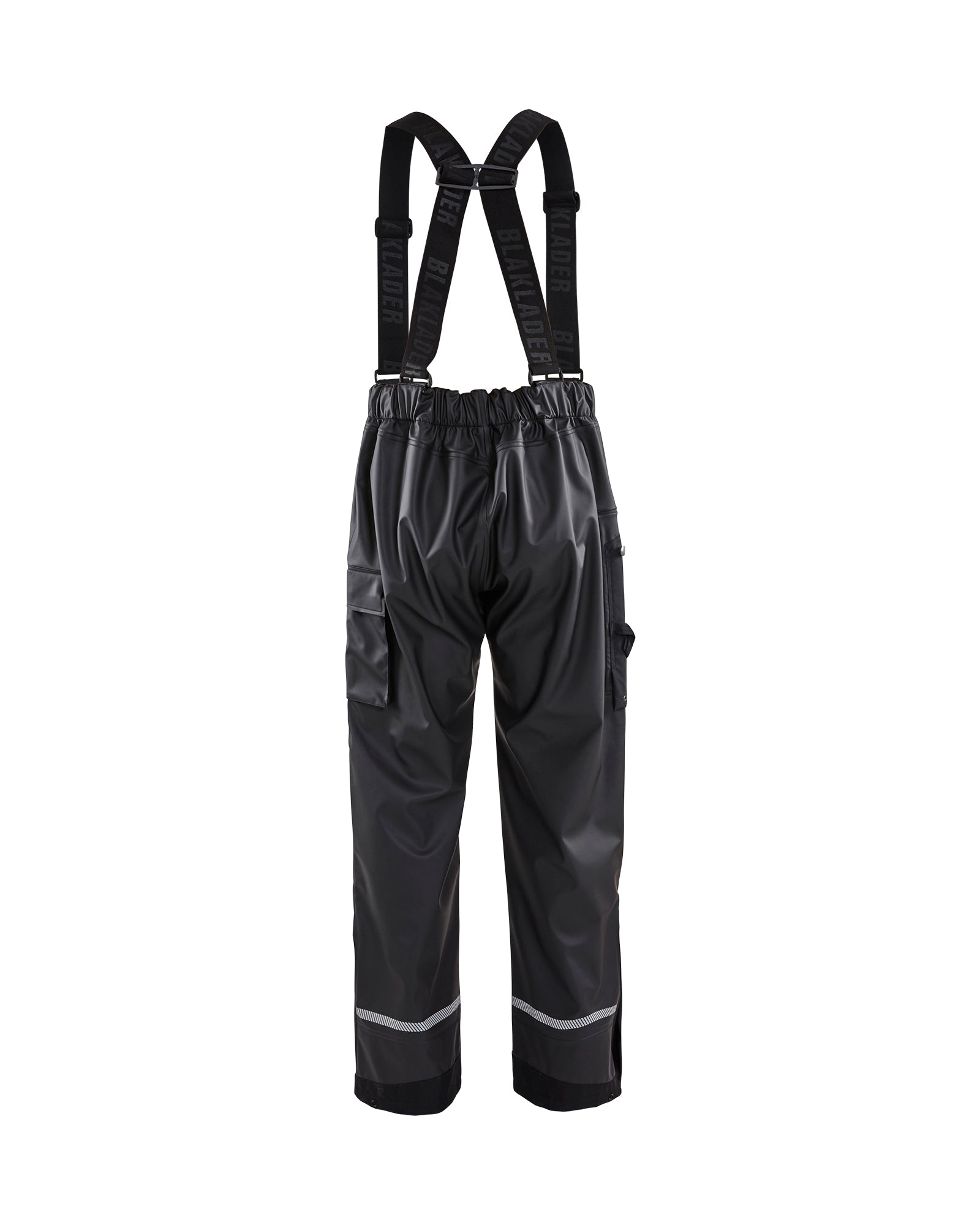 Reflective Rain Suspender Pants