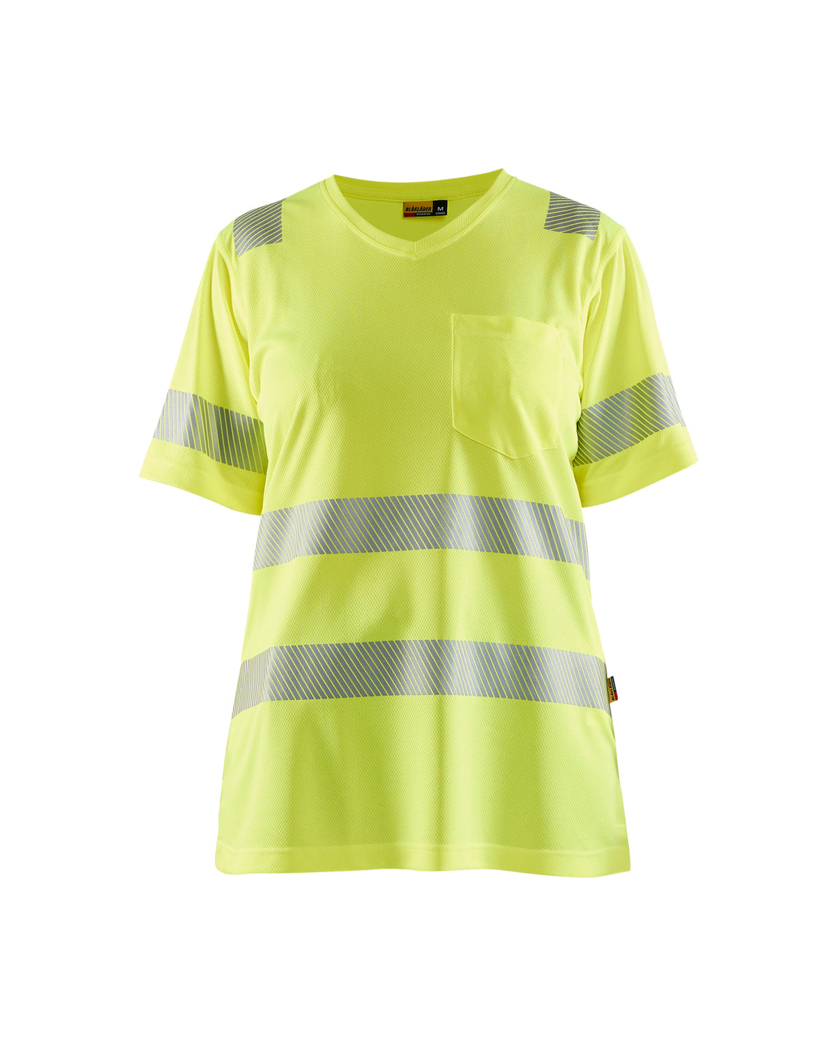 Women's Hi-Vis Short Sleeve Pocket T-Shirt - Yellow