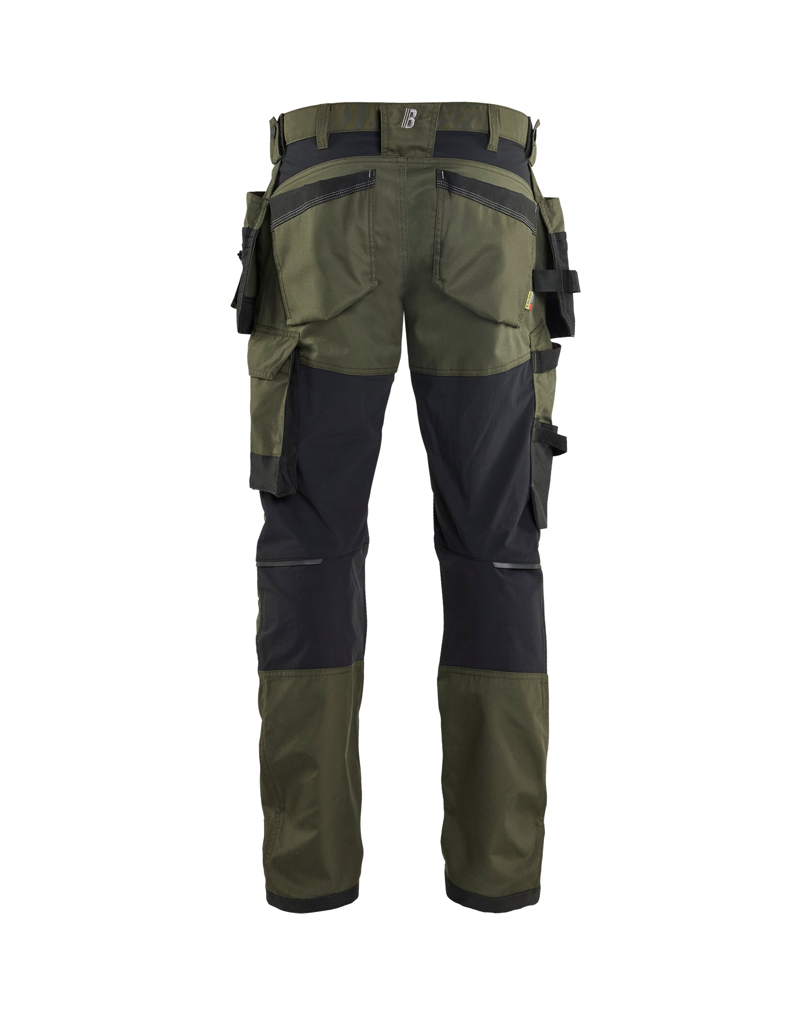 Craftsman trousers with stretch - Forest Night/Black – Blåkläder