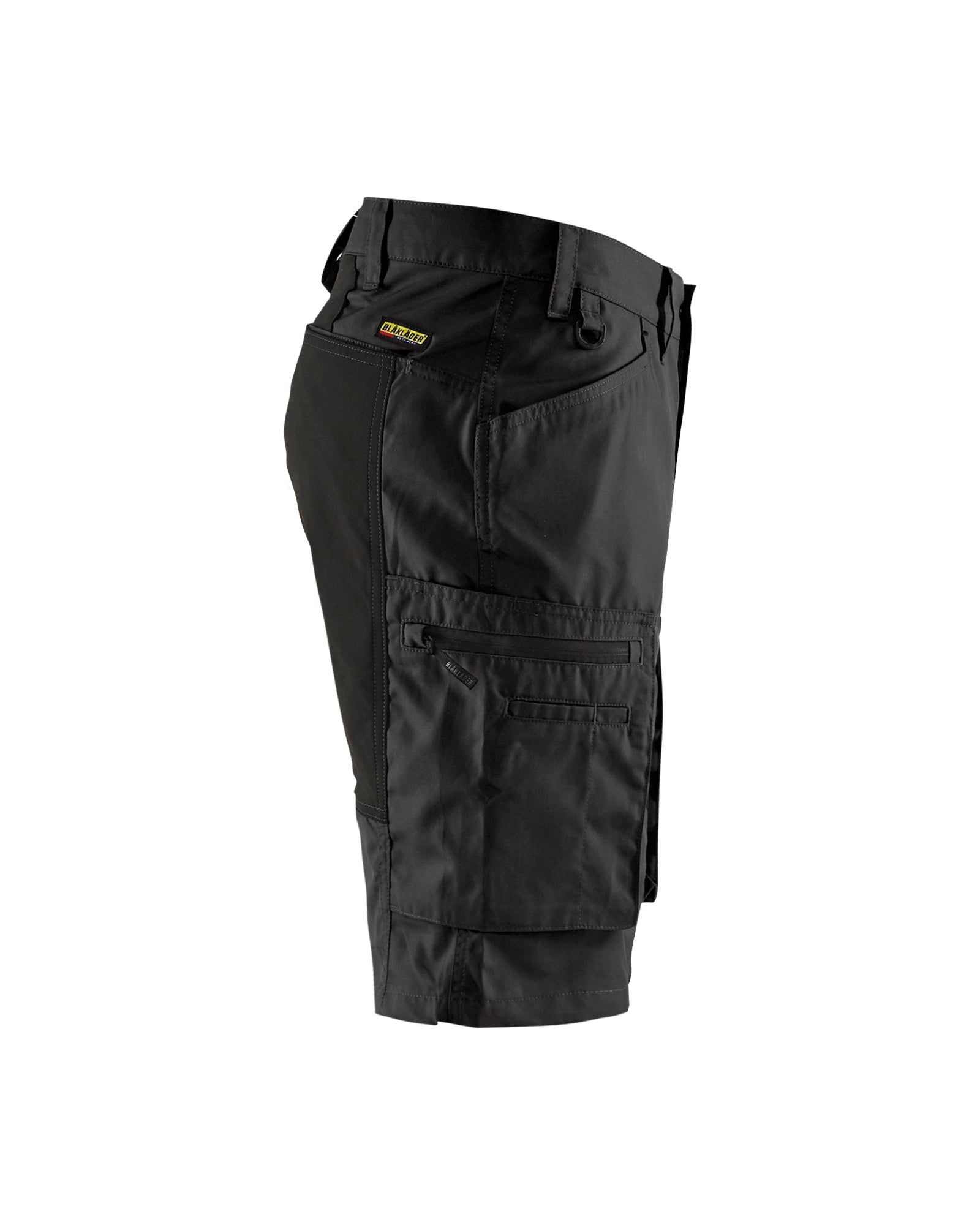 Service Shorts With Stretch - Black