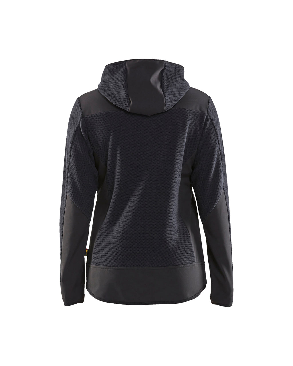 Women's Knitted Fleece Jacket - Dark grey/Black
