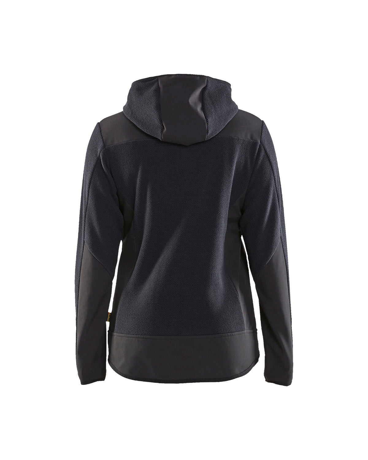 Women's Knitted Fleece Jacket - Dark grey/Black