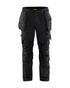 4-Way stretch Work Pants - Black