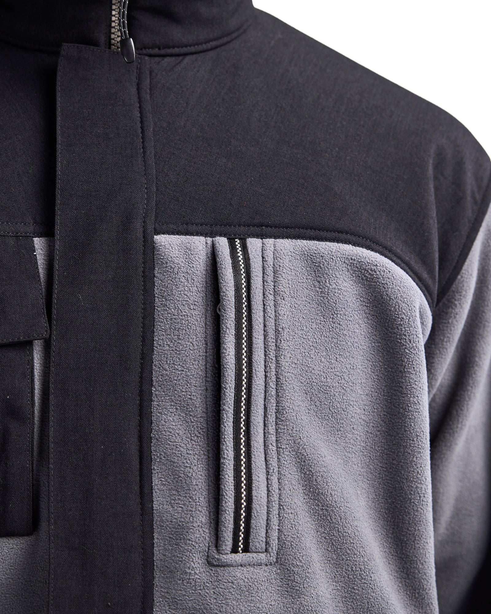 Two Fisted Fleece Jacket - Grey/Black – Blåkläder