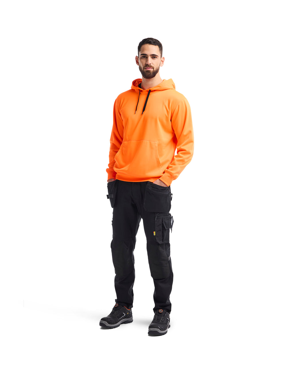 Hooded Sweatshirt - Orange