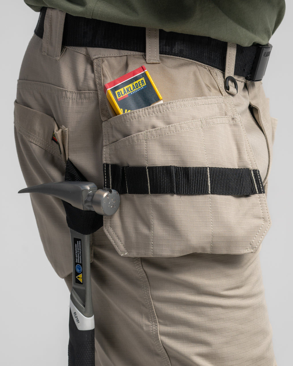 Ripstop Shorts - With Utility Pockets - Dark navy blue