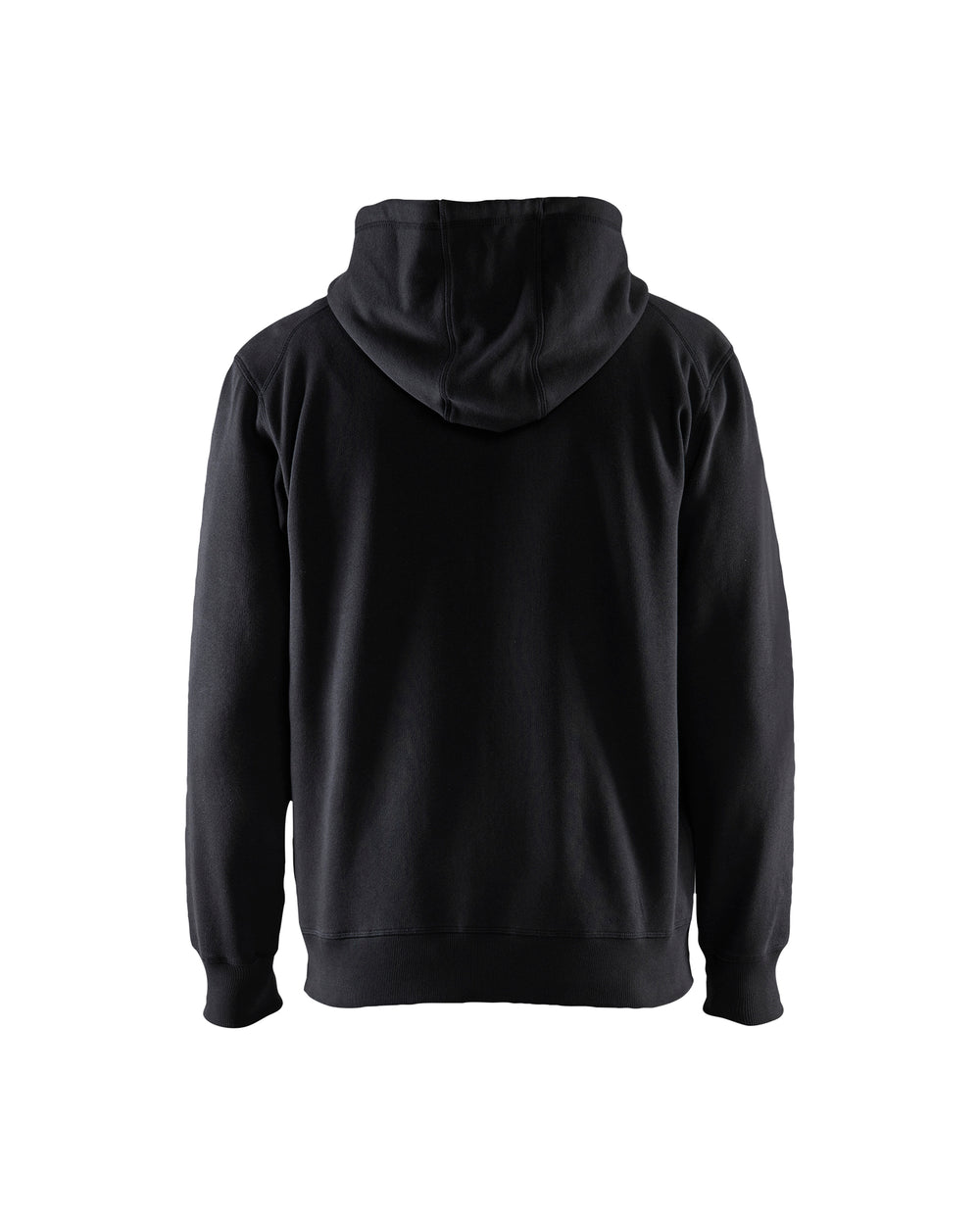 Hooded Zip-up Sweatshirt - Black