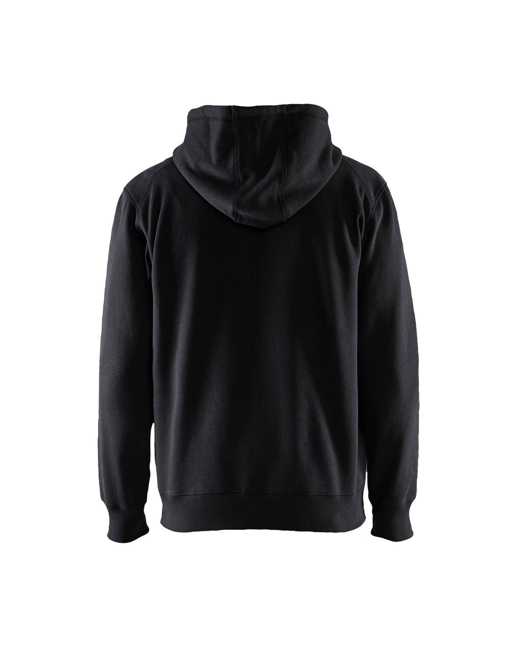 Hooded Zip-up Sweatshirt - Black