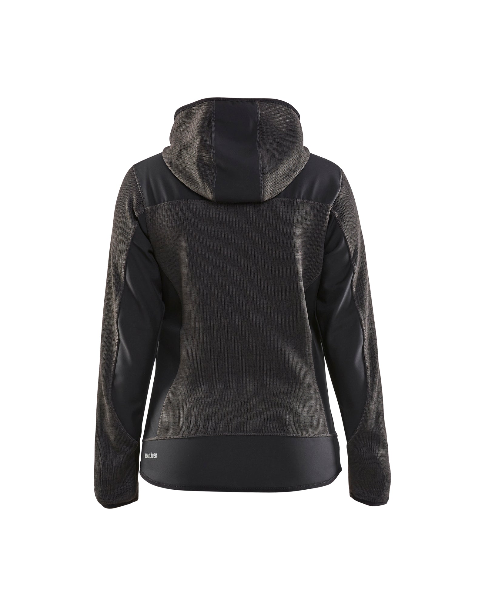 Women's Knitted Jacket - Dark grey/Black