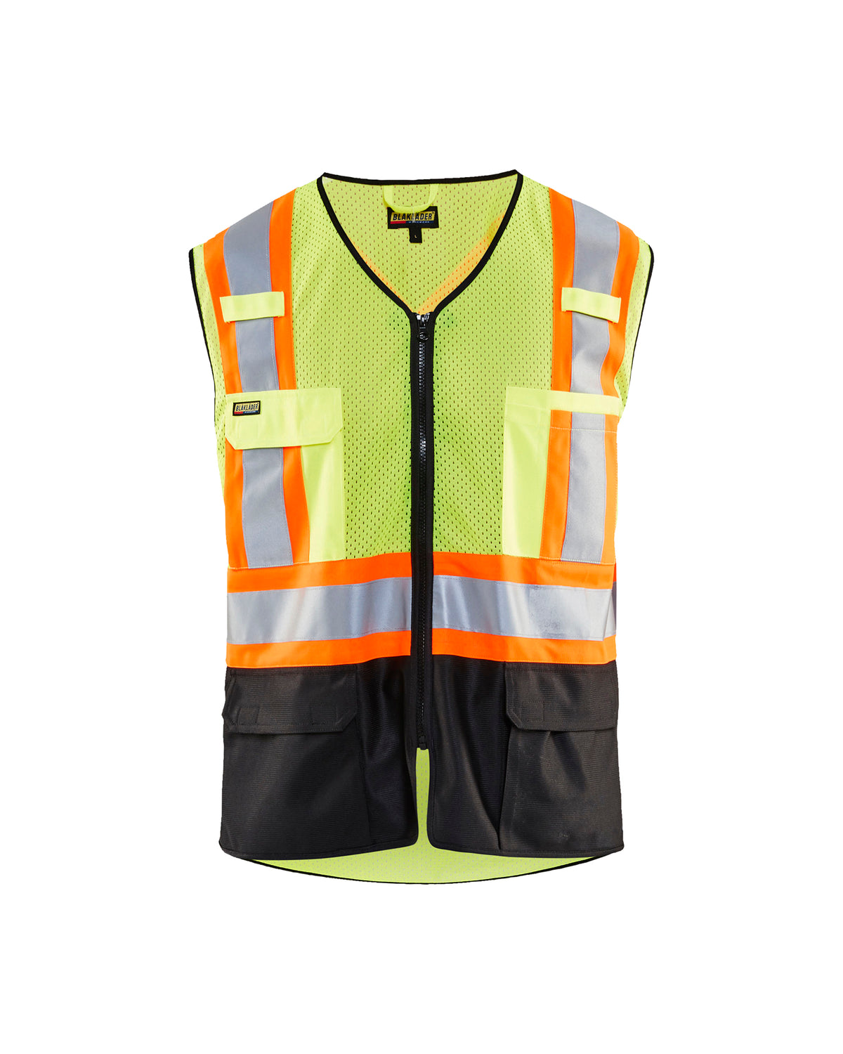 Hi-Vis CSA Vest - Yellow Hi-viz/Black