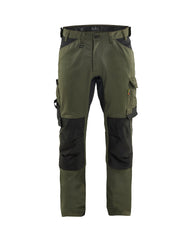 Craftsman pants with Stretch - Forest Night/Black