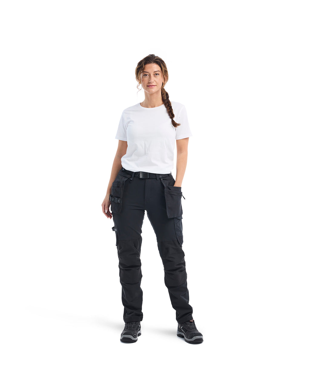 Women's Blaklader Blanks Short Sleeve T-Shirt - White