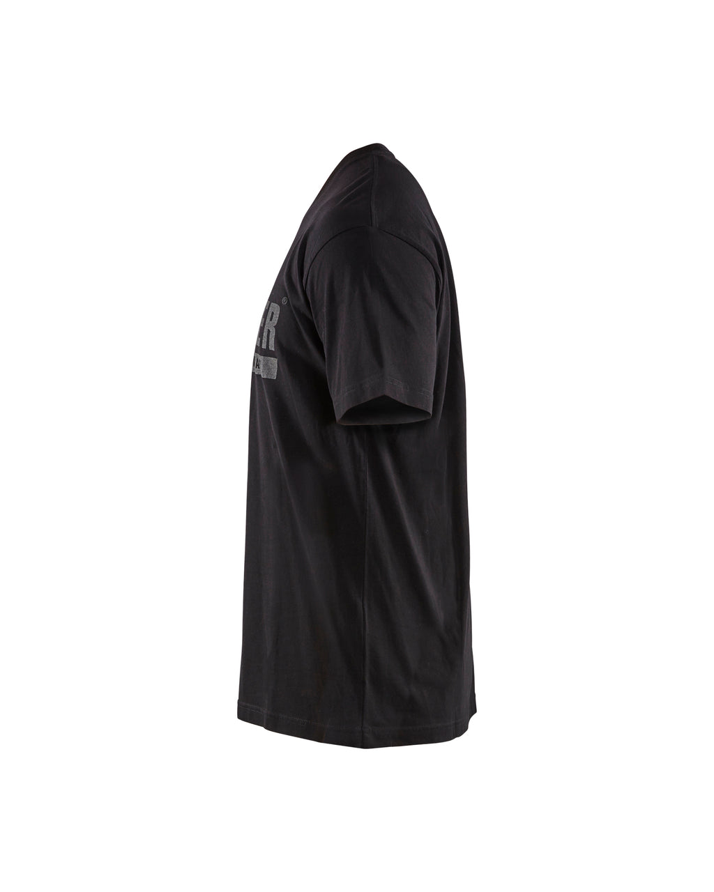 Short Sleeve Branded T-Shirt - Black