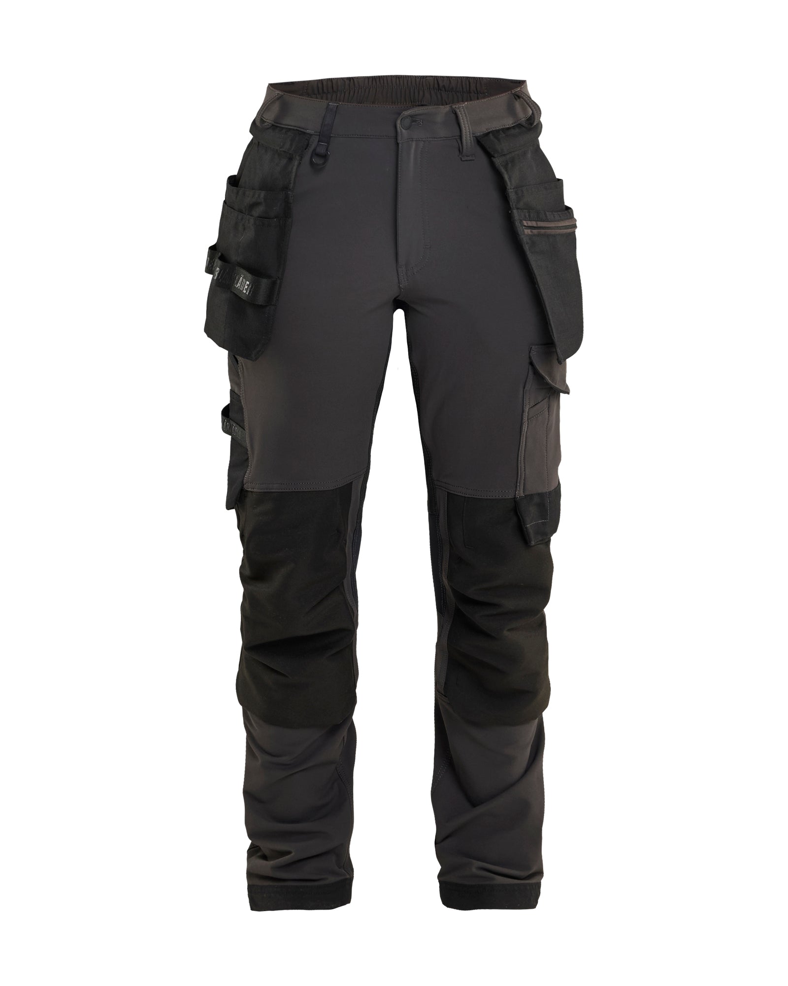Women's 4-Way Stretch Work Pants - Darkgrey/black