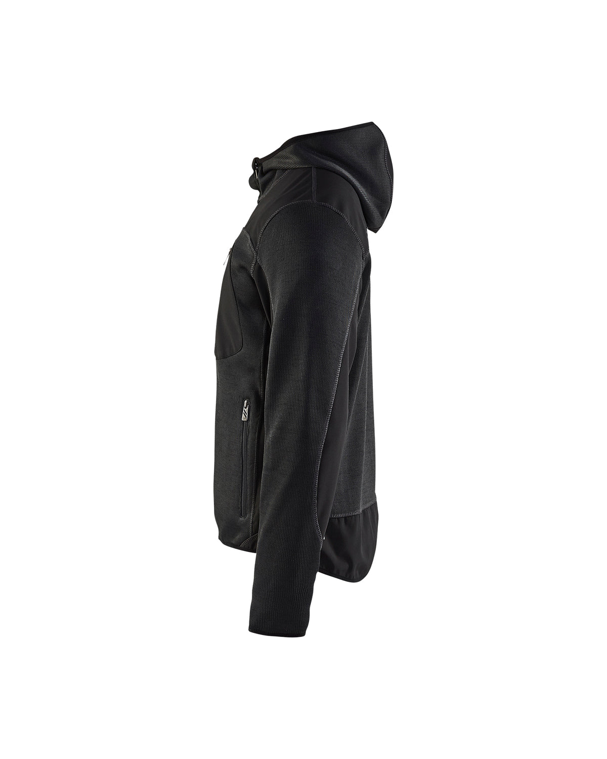 Knitted Jacket - Dark grey/Black