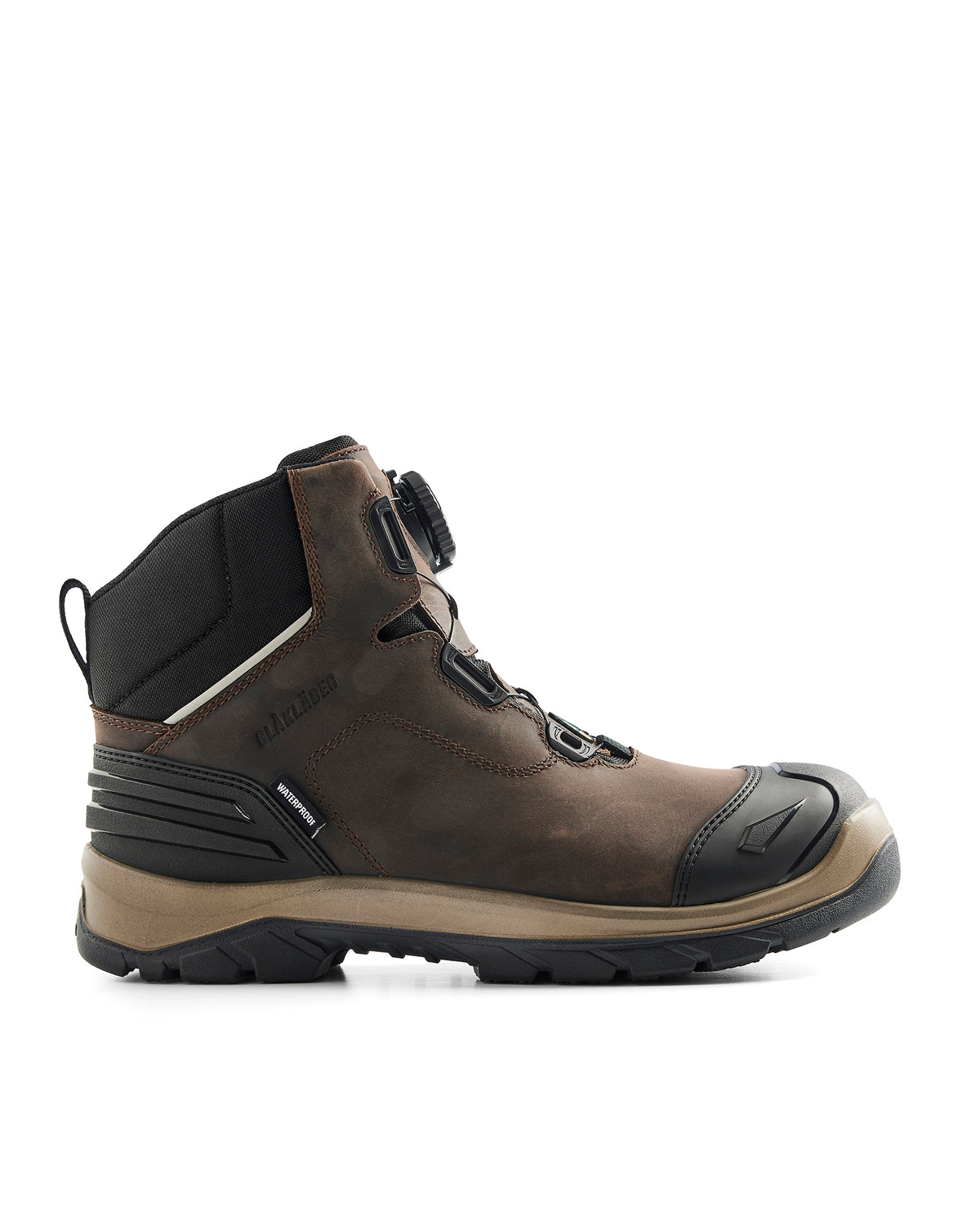 Elite 6" Freelock Safety Boot - Brown / Black