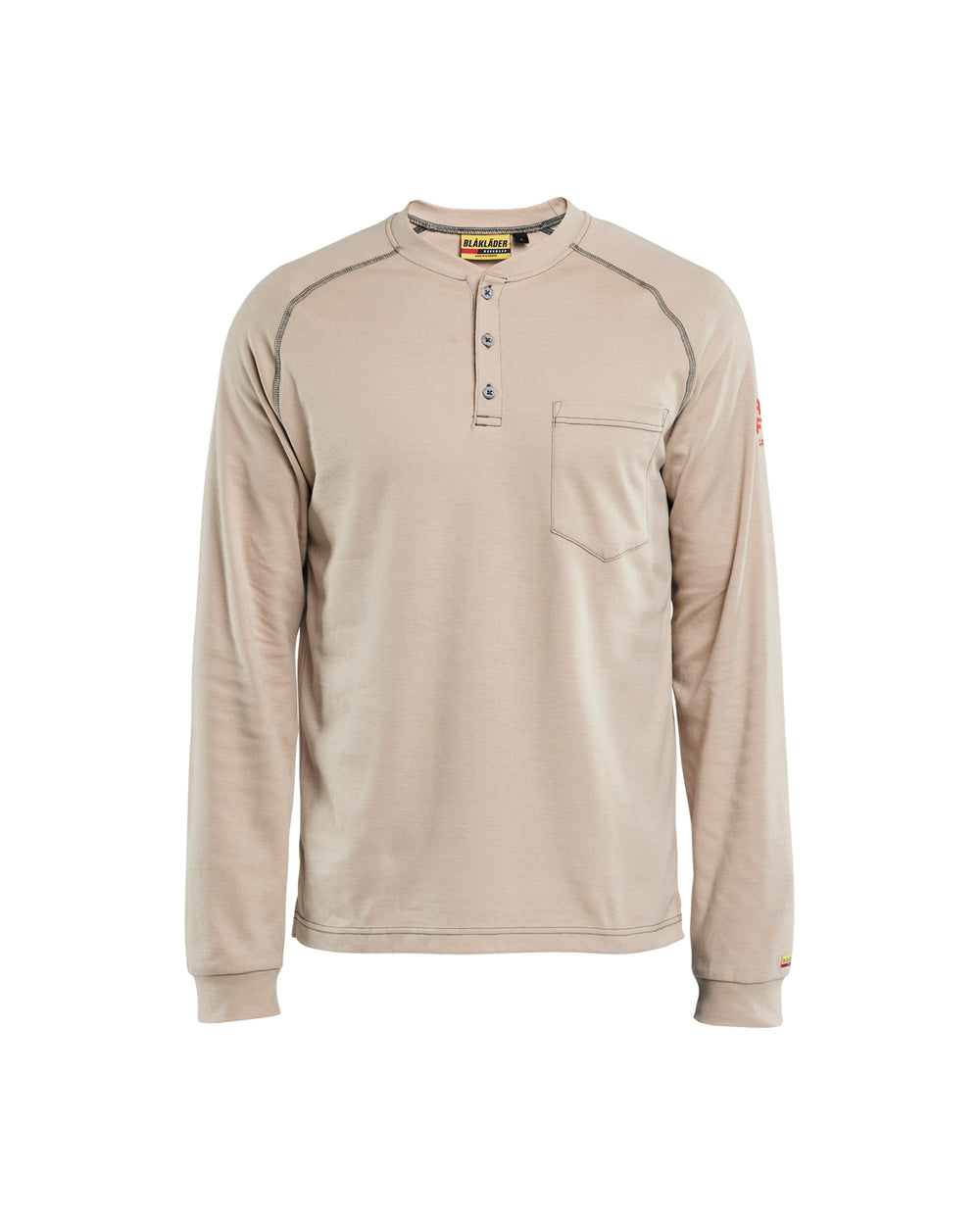 FR Light Henley (9.1cal) - Stone