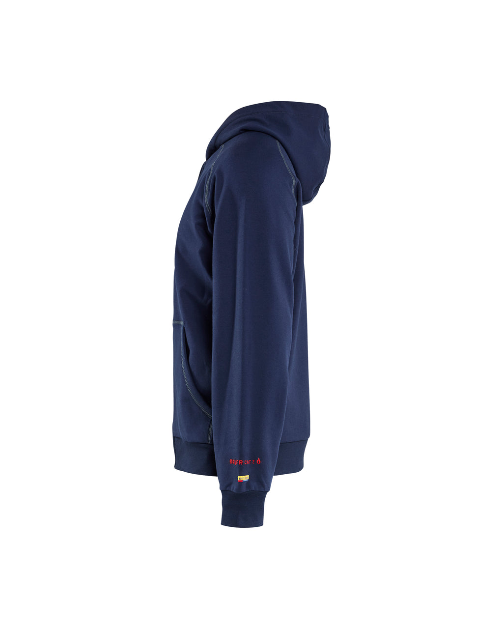 FR Zip Hooded Jacket - Navy blue