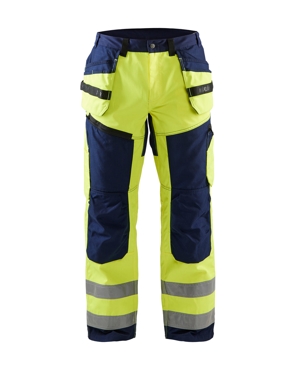 Hi-Vis X1600 Max Pants - Yellow Hi-viz/Navy blue