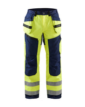 Hi-Vis Yellow / Navy blue