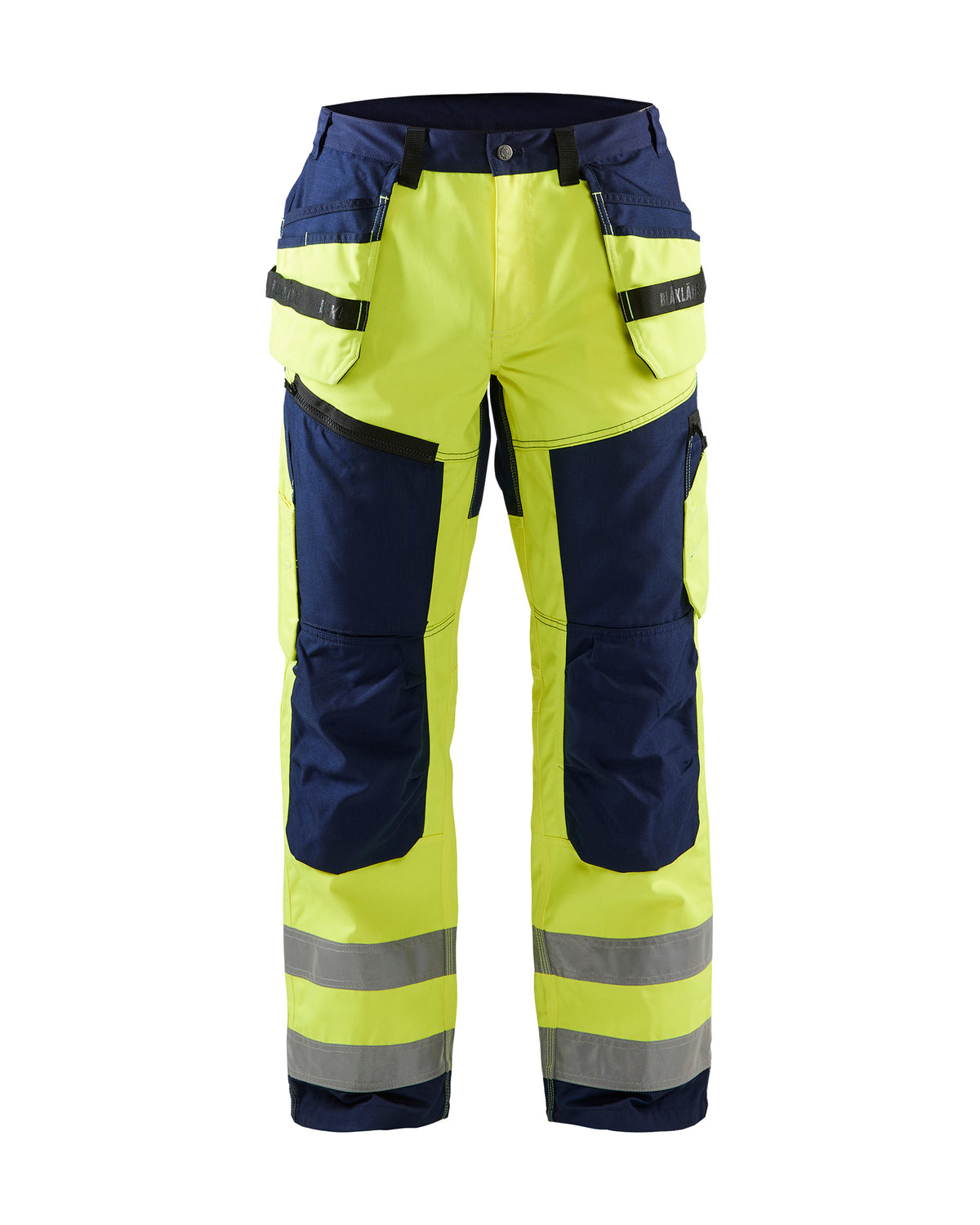 Hi-Vis X1600 Max Pants - Yellow Hi-viz/Navy blue