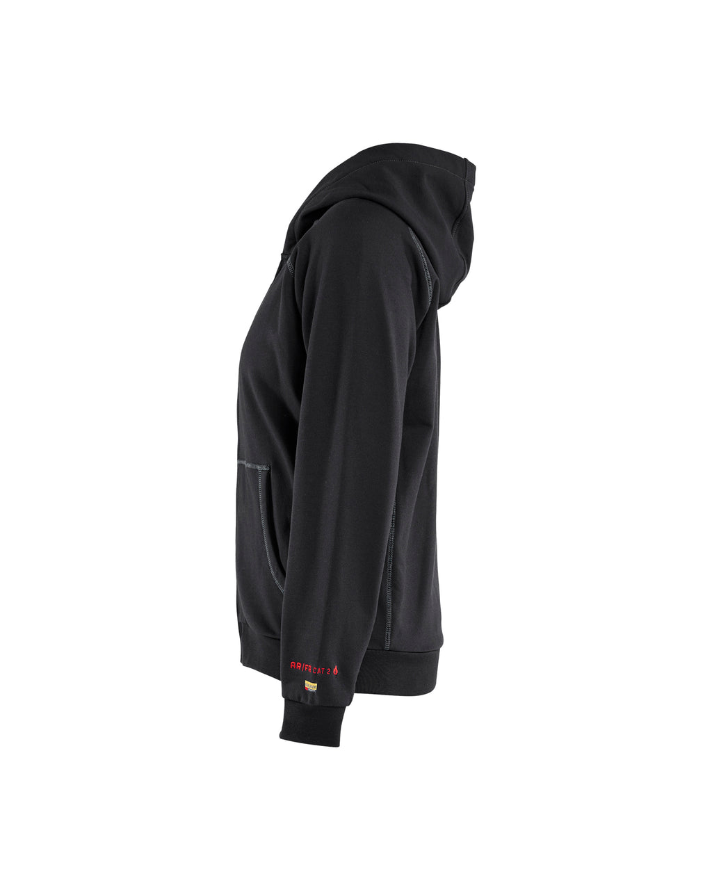 Women's FR Zip Hooded Jacket - Black