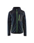 Knitted Jacket - Dark navy/Green