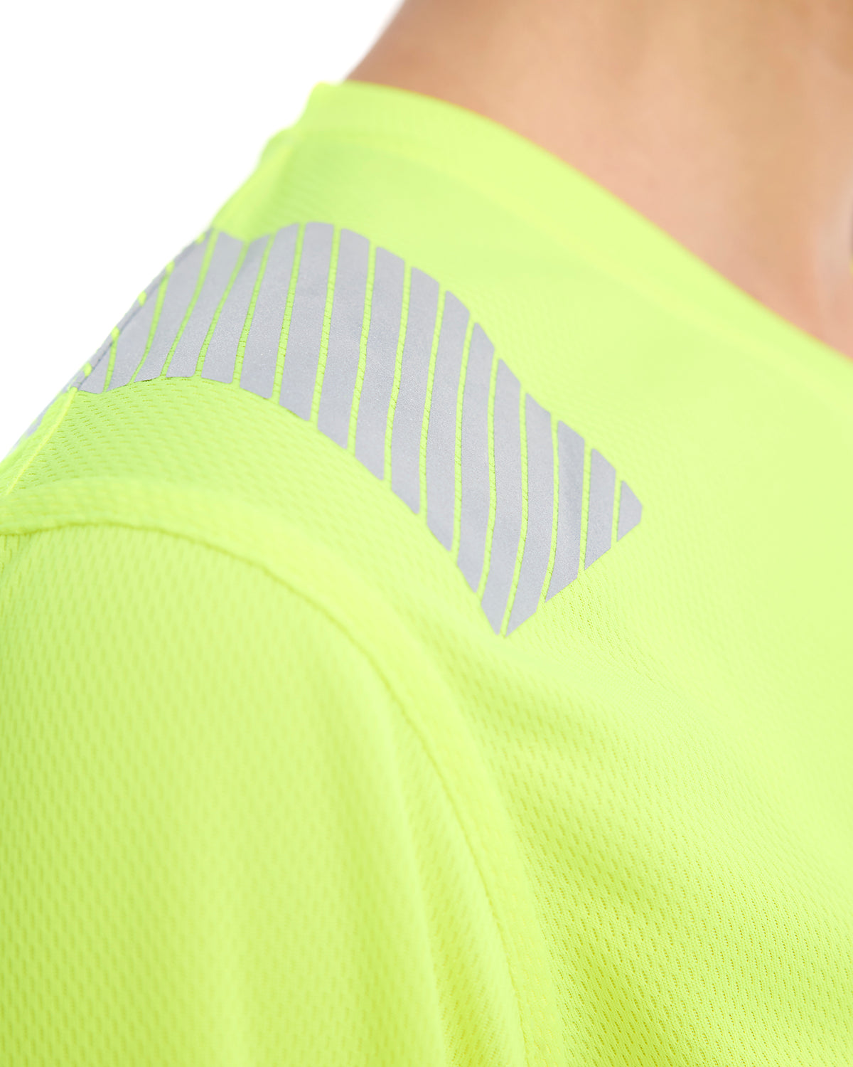 Women's Hi-Vis Long Sleeve Pocket T-Shirt - Yellow
