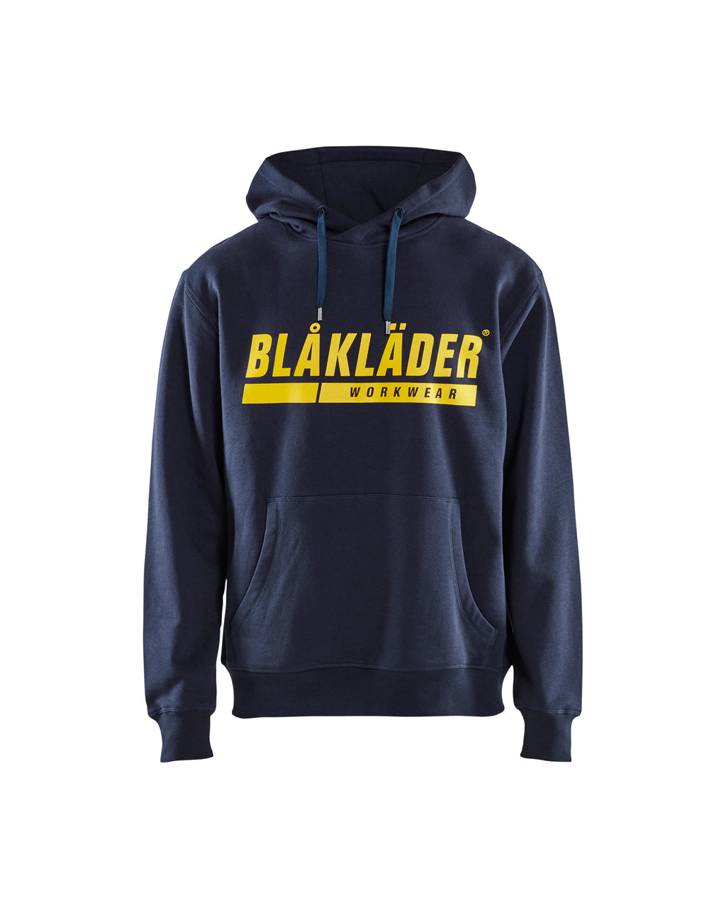Hooded sweatshirt with print - Dark navy blue