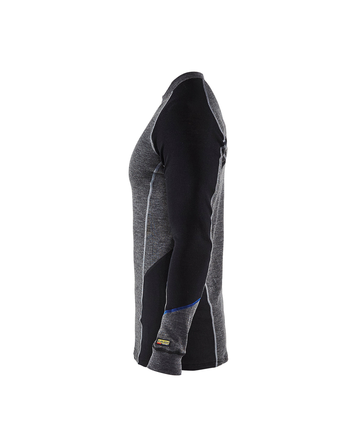 Warm Base Layer Top - Gray/Black