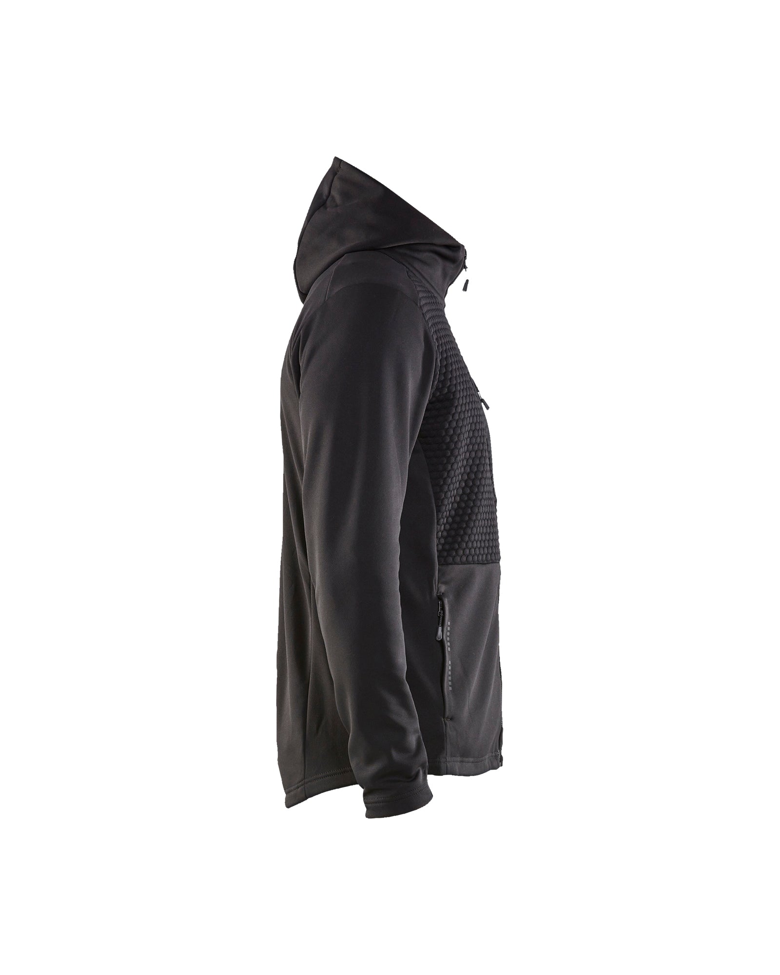 Tech Jacket - with hood - Black