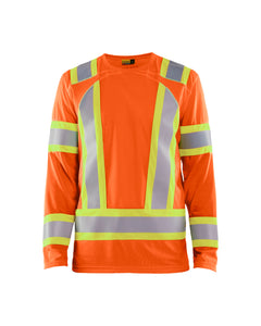 CSA Hi-Vis Long Sleeve T-shirt - Orange