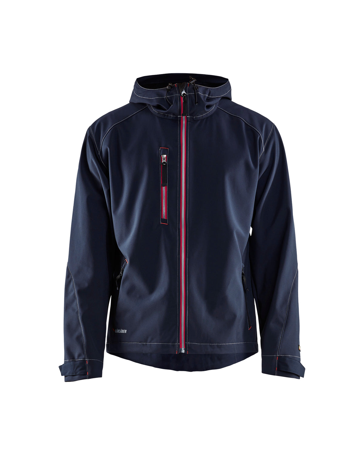 Pro Softshell Jacket - Dark navy/Red