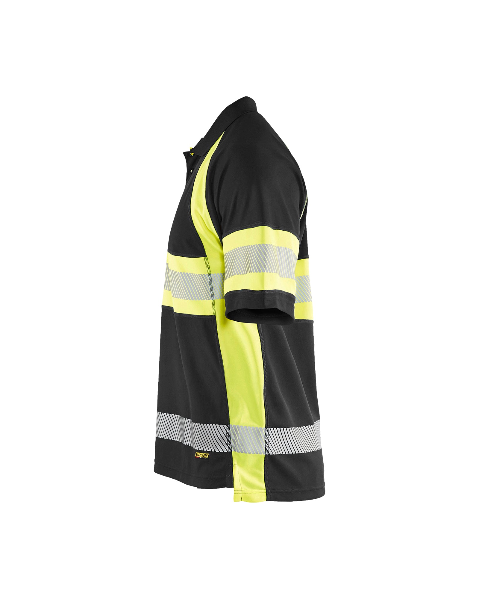 Visibility POLO - Black/Yellow Hi-viz