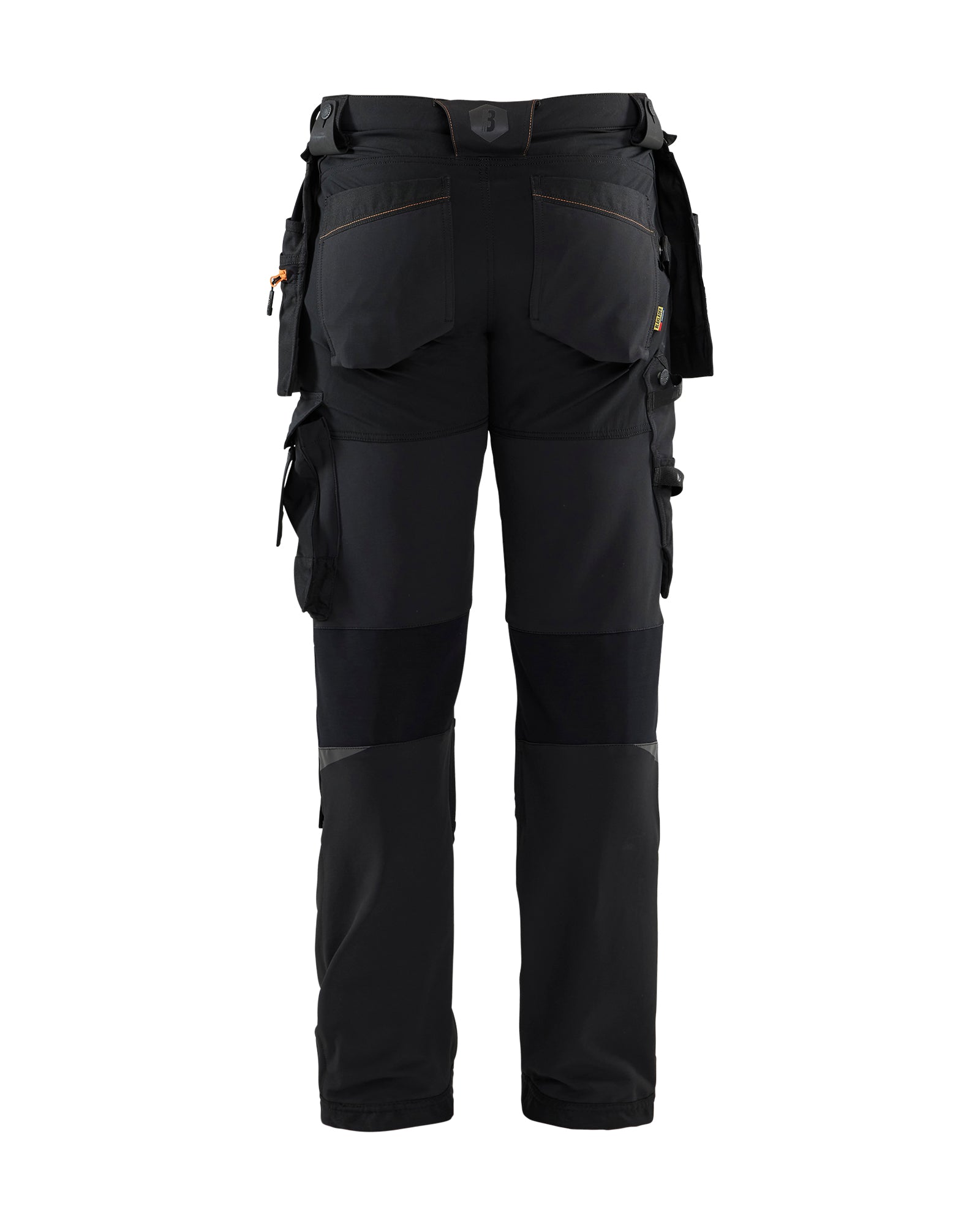 Flux Max 4-Way Stretch Pants - Black/Orange – Blåkläder
