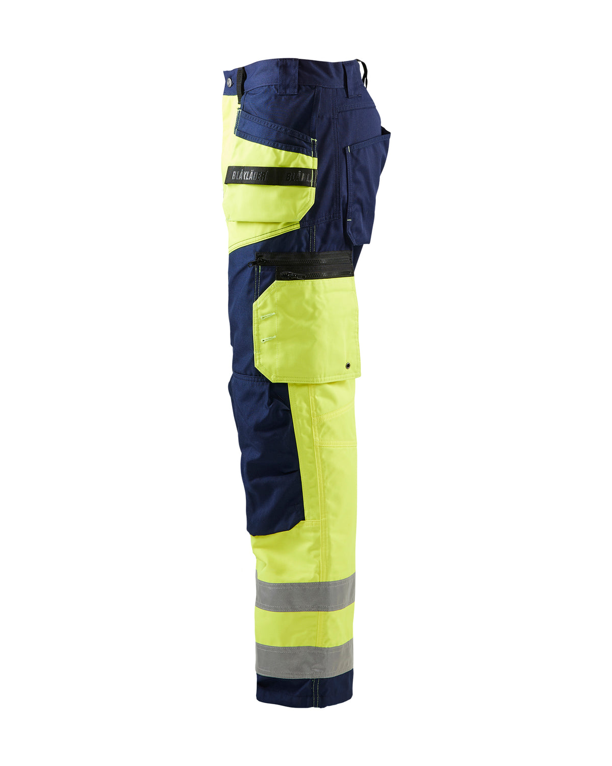 Hi-Vis X1600 Max Pants - Yellow Hi-viz/Navy blue
