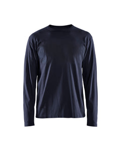 Blaklader Blanks Long Sleeve T-Shirt - Dark navy blue