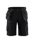 Ripstop Long Short With Utility Pockets - Black