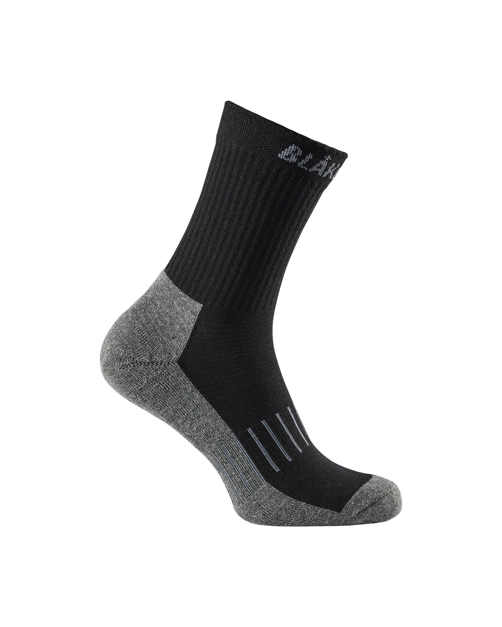 Cotton Socks 3-Pack - Black/Dark grey