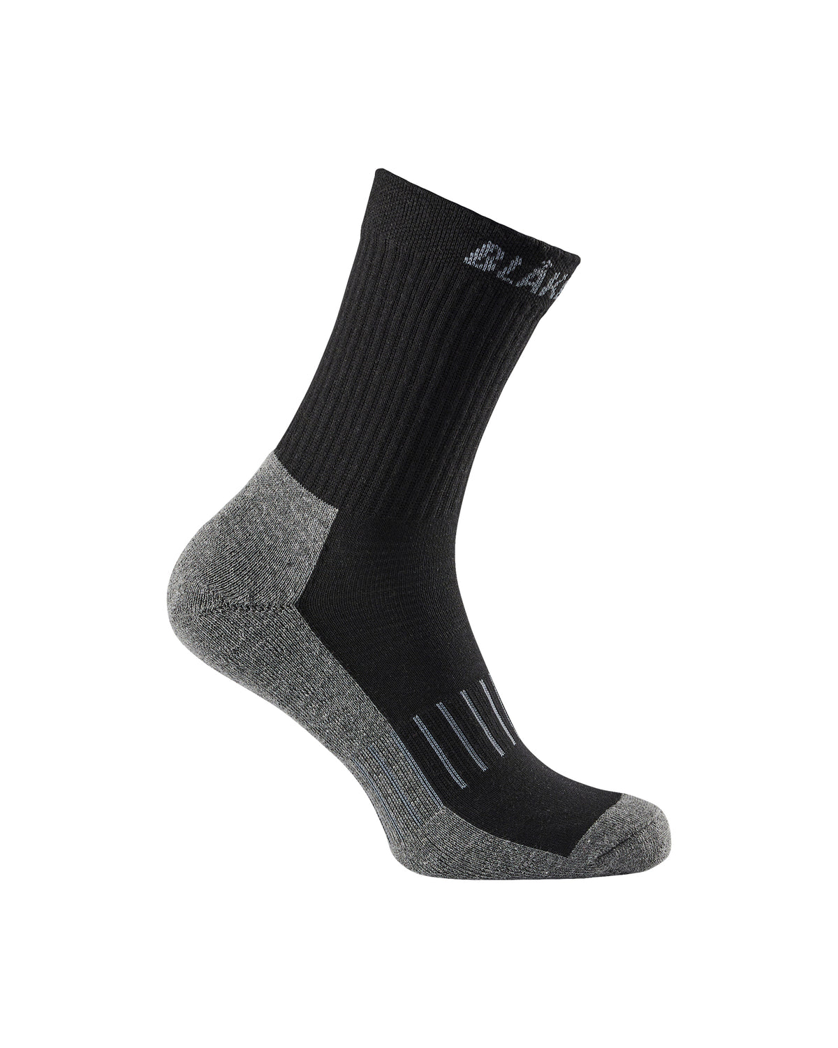 Cotton Socks (3 Pack) - Black/Dark Gray