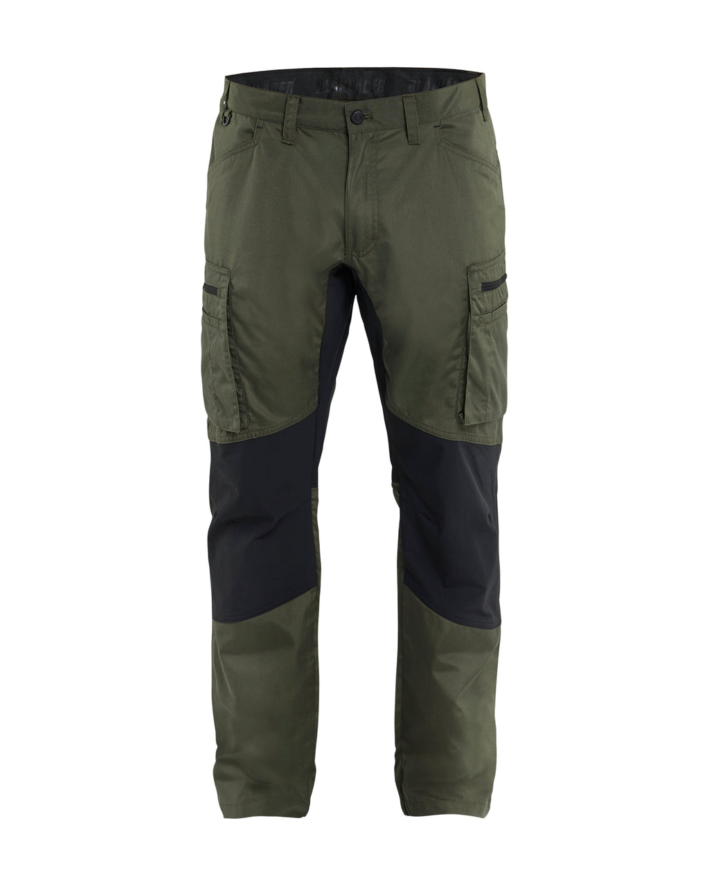 Service Pants with Stretch - Forest Night/Black