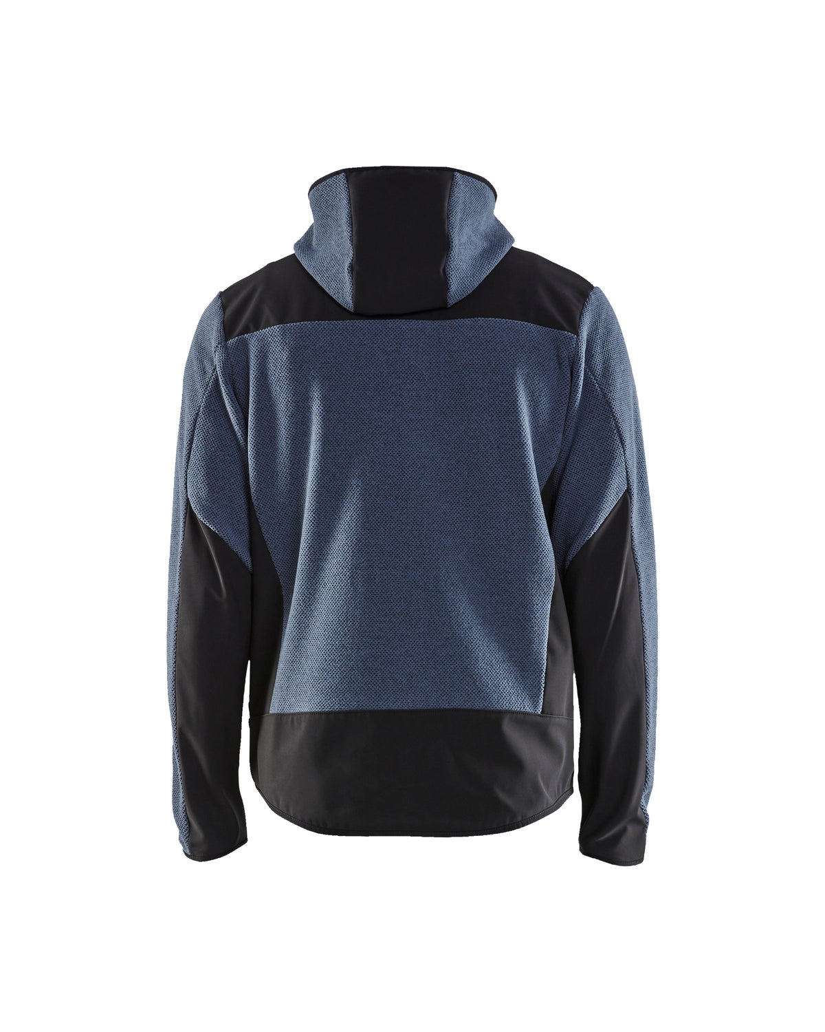 Knitted Fleece Jacket - Numb Blue/Black