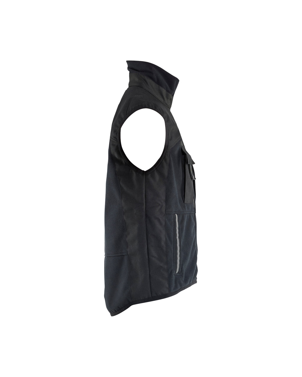 Fleece Vest - Black